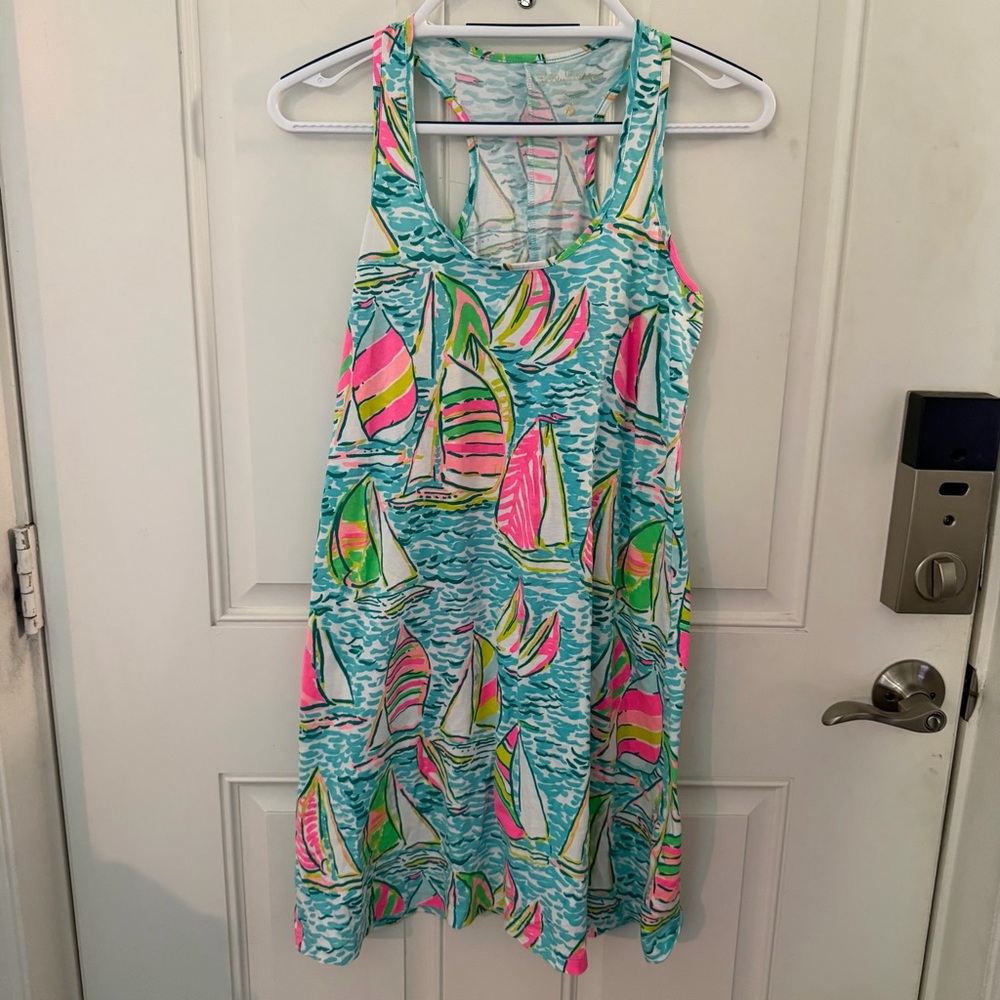 Lilly Pulitzer You Gotta Regatta Dress XS | Nautical Tropical
